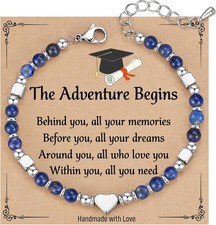 TONY & SANDY 2026 Graduation Gifts for Her, Graduation Bracelets for Women Girls