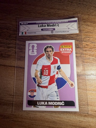 Luka Modric — Panini FIFA World Cup 2026 Regular Extra sticker