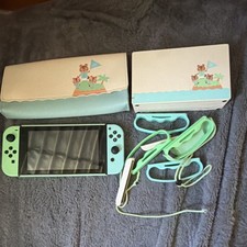 Nintendo Switch Animal Crossing Edition Console, Controllers  Carrying Case