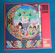 The Album Art of King Crimson - 2018 Calendar - used but in like-new condition
