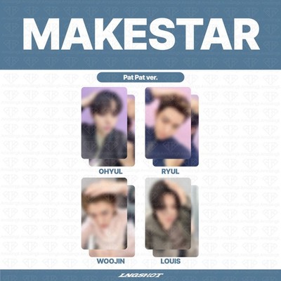 PreSale] LNGSHOT Debut EP Shot Callers MakeStar Fan Sign Photocard