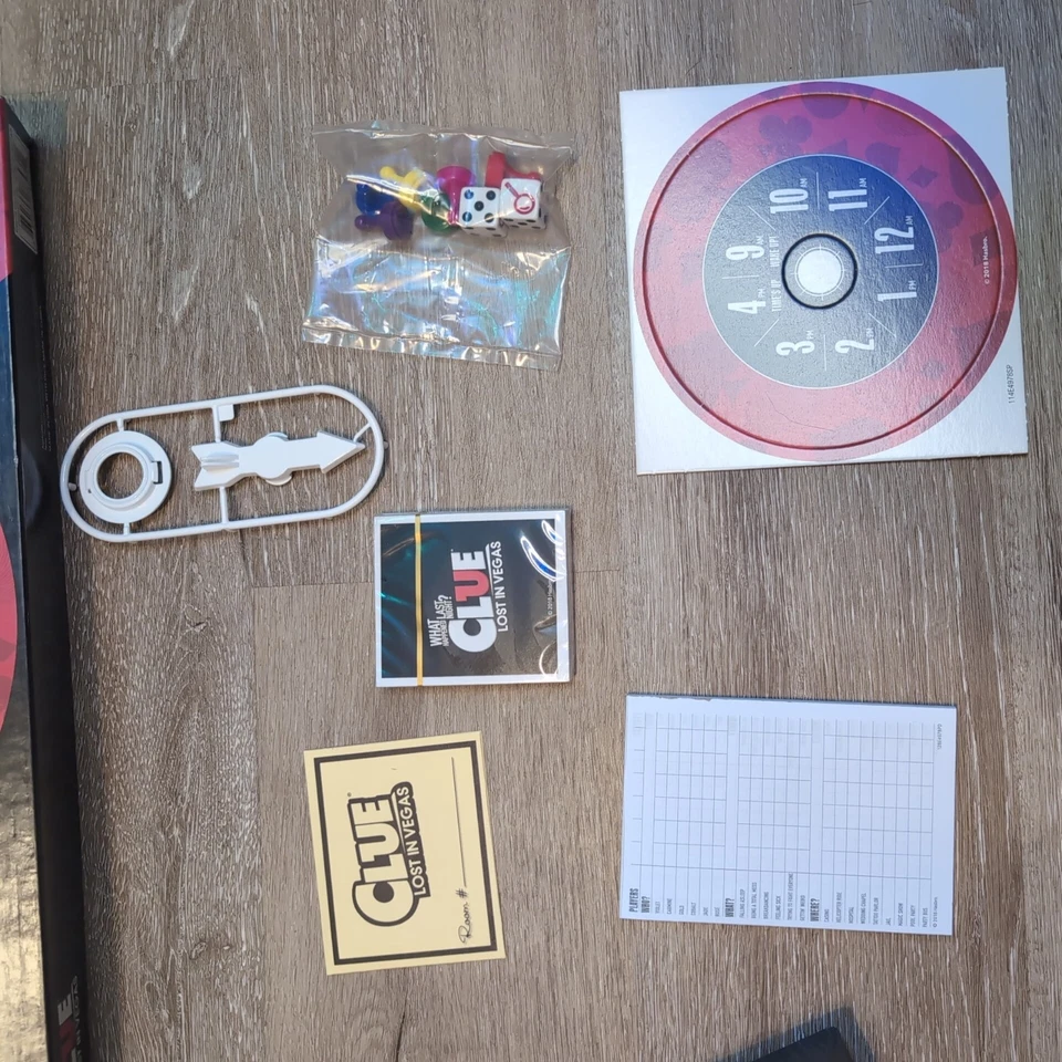 Opened box - Clue Lost In Vegas- What Happened Last Night? - Image 3 of 4