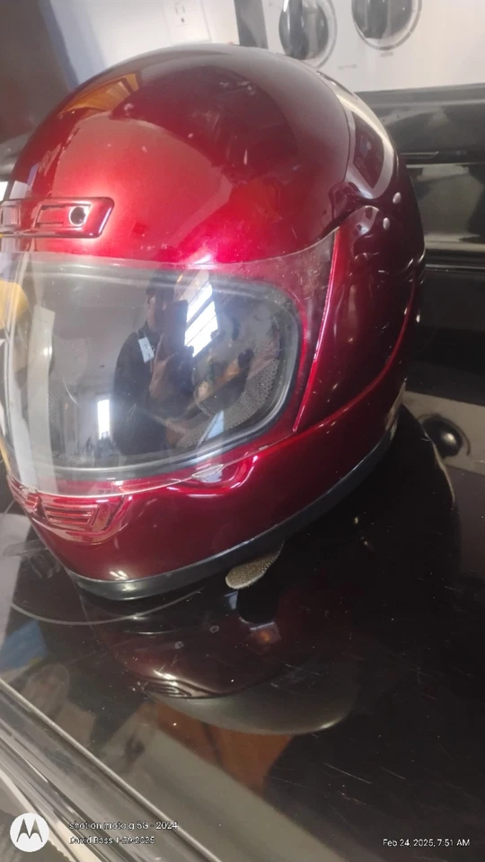 CASCO CARA COMPLETA ZEUS 7 3/8" Foto 4 de 4