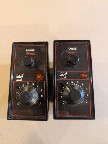 ATC 328E200F10XX Series 328 Time Delay Relays pair (lot of 2) 24-240VAC or 24VDC