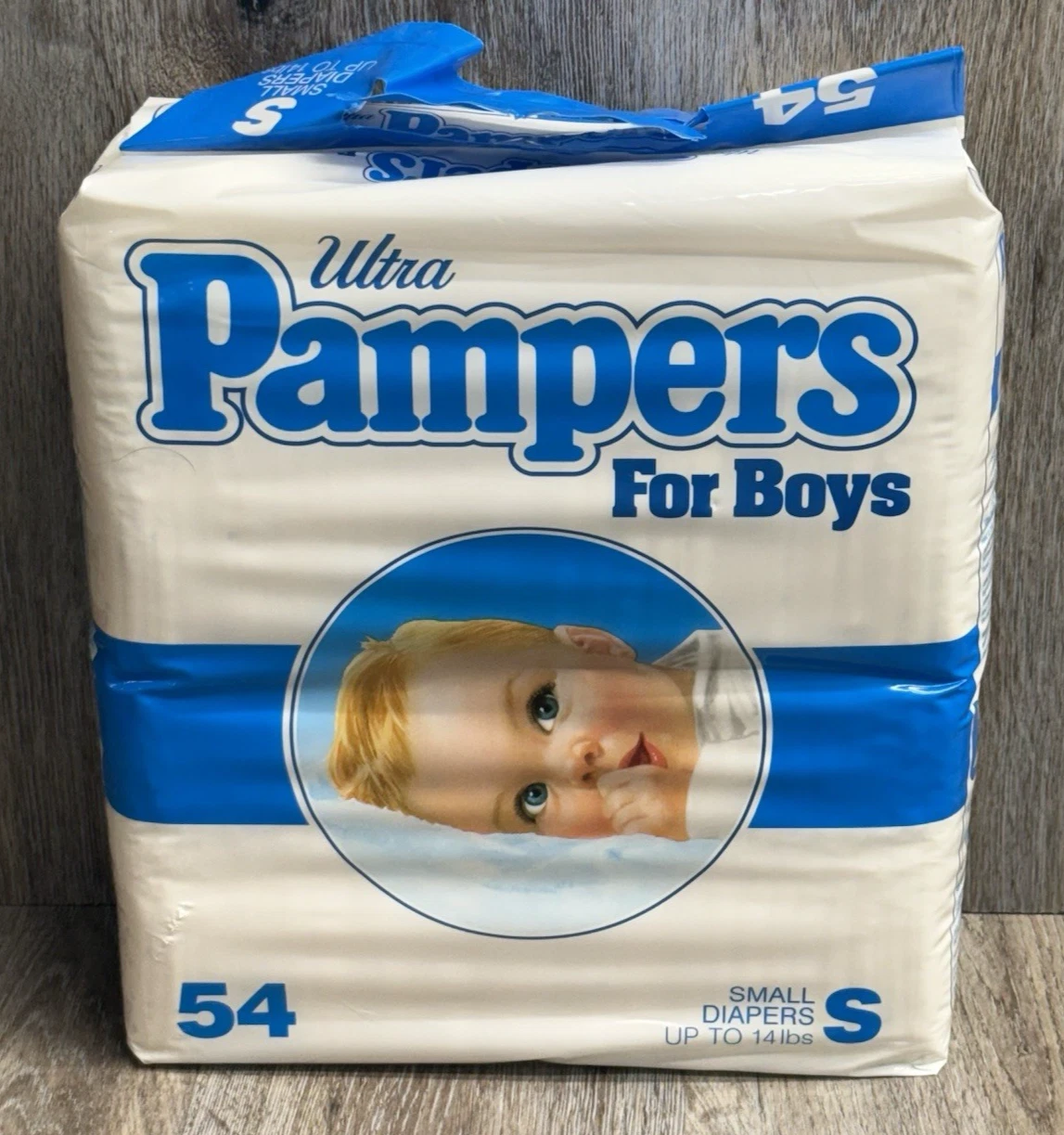 VTG (90s) Ultra Pampers FOR BOYS 54 Pack Diapers 8-14 lb Disney Characters NOS
Opens in a new window