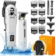 Gtspro Hair Clippers for Men Clippers and Trimmers Set, Electric Barber Clippers