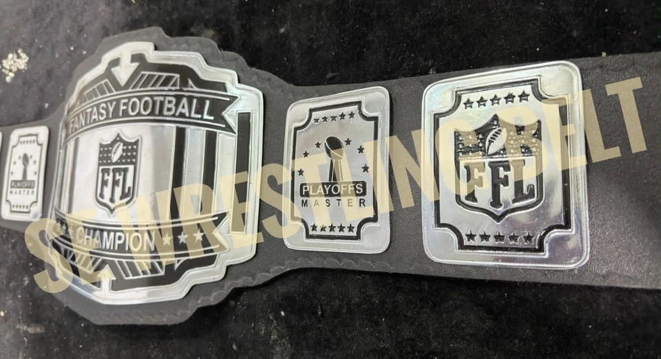 Fantasy Football FFL Championship League Replica Title Belt Super Bowl 2MM Brass Foto 3 de 3