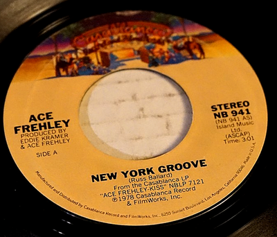 Ace Frehley Of Kiss New York Groove Snow Blind 1978 7
