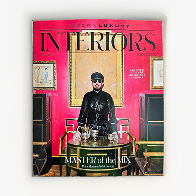 Modern Luxury Interiors 2026 Volume 5 Master of the Mix Peter Marino Illustrated