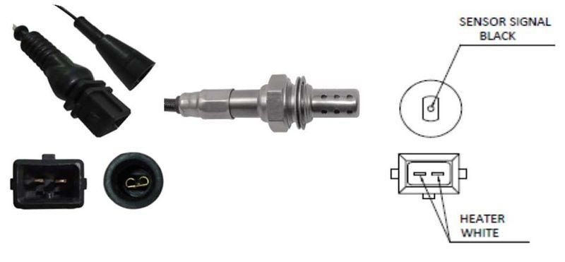 Pre Cat Lambda Sensor for Lancia Dedra 1.6 835A1.046 1992-1993 Saloon Lemark