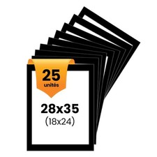 25 passe-partout - Noir -