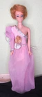 Gorgeous Vintage Barbie Opening Night 💕Purple dress & Purse  # 5652