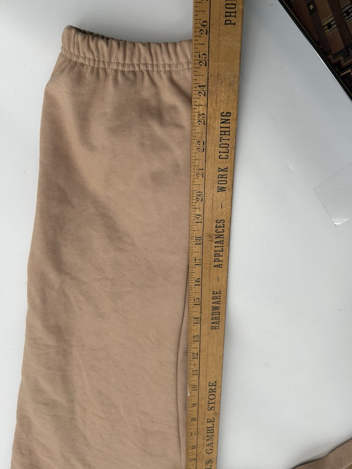 Eric Emanuel EE Basic Sweatpants Cuffed Brown Siz… - image 9