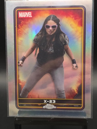 2025 Topps Chrome Deadpool #42 X-23 Refractor
