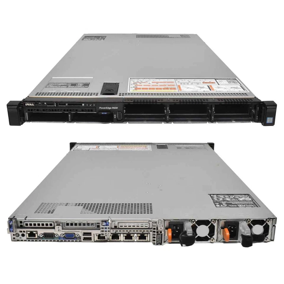 Dell PowerEdge R630 Rack Server 2xE5-2640 V4 0 RAM 8Bay 2,5" H730mini 1HE 1U 19" - Bild 4 von 4