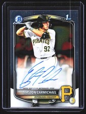 2025 Bowman Draft #CPA-ECA Easton Carmichael Chrome Prospect Autographs