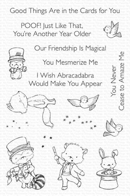 My Favorite Things 4'' x 6'' Clear Stamps Abracadabra SY-43