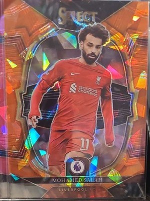 2022-23 Panini Select Premier League - Orange Ice #57 Mohamed Salah