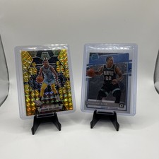 2023 Panini Mosaic - Ziaire Williams #163 Reactive Yellow + Desmond Bane RR