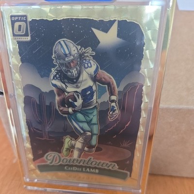 2025 Optic Cowboys Ceedee Lamb Downtown Gold Vinyl 1/1  #9 