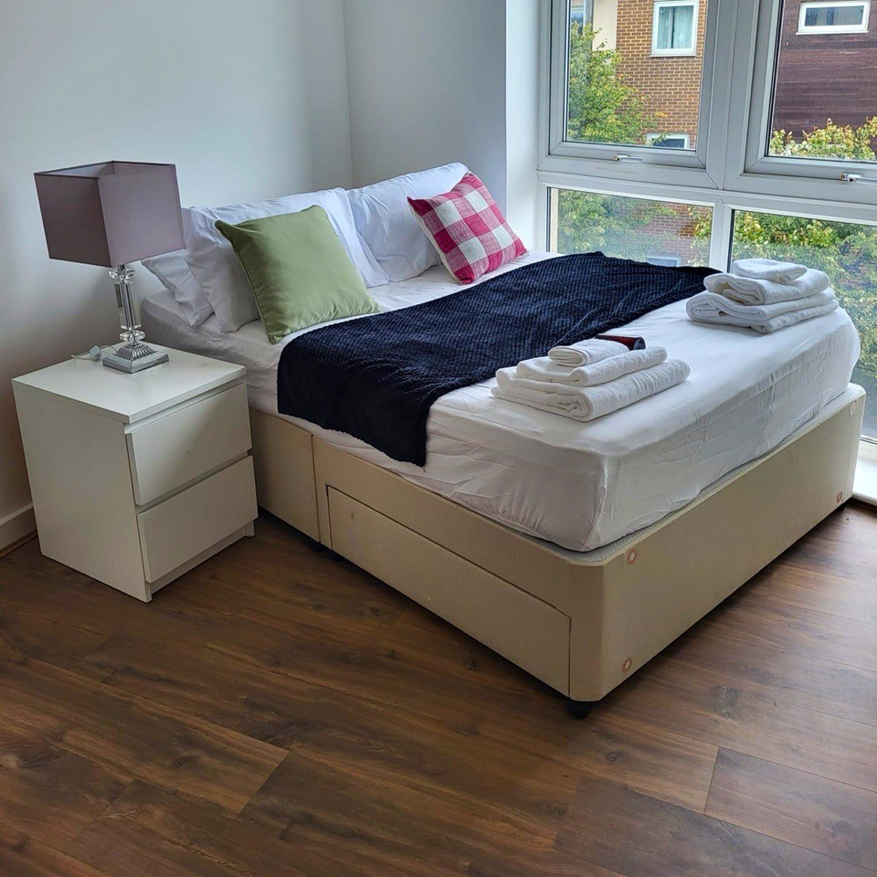 Divan History Beige Double Storage Divan Bed Upholstered Fabric Frame Mattress ...