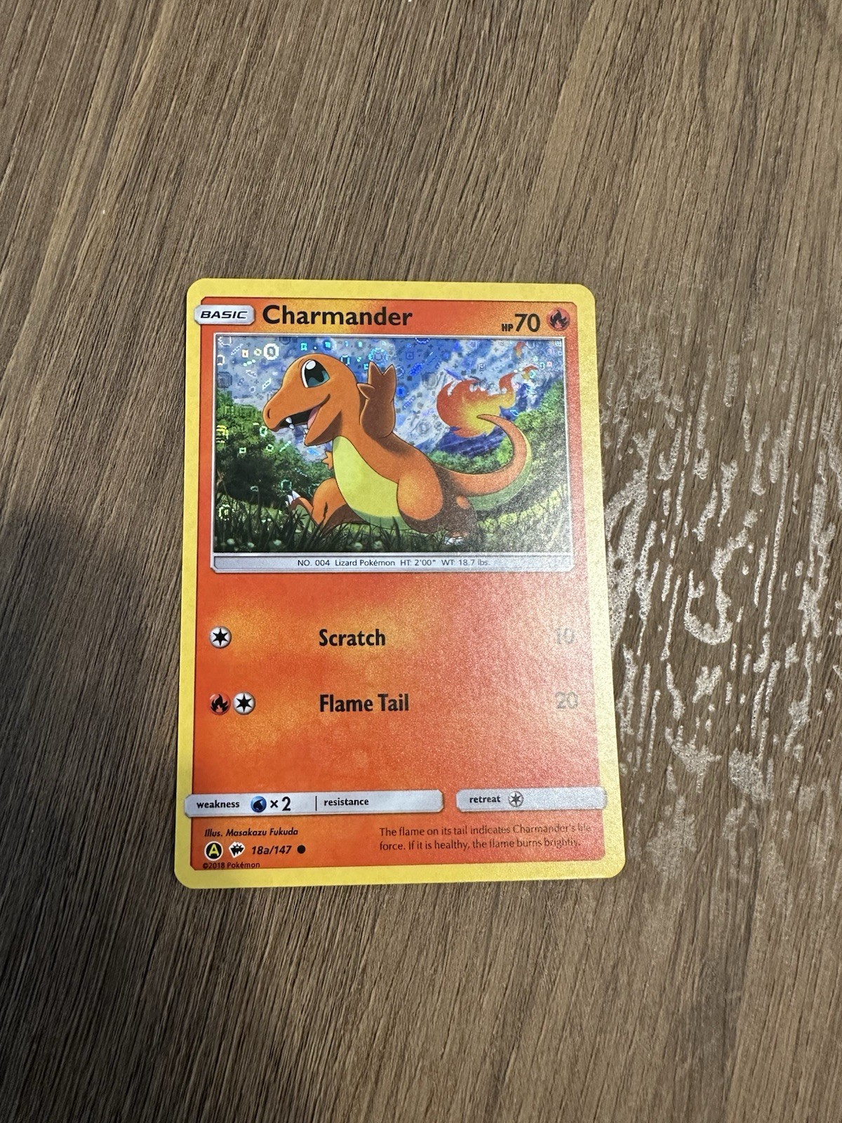 Pokémon TCG Charmander 18a/147 Burning Shadows General Mills Promo NM/VLP