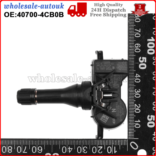 SENSORE MONITORAGGIO PRESSIONE PNEUMATICI TPMS ADATTO A RENAULT KADJAR 2015-IN POI 407004CB0A - Foto 4 di 9