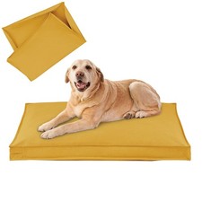 Dog Bed Cover 44Lx32Wx3H Washable Waterproof with Zipper  Durable for