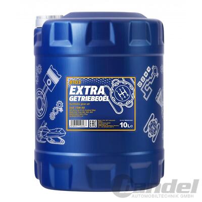10L MANNOL EXTRA GETRIEBEÖL 75W-90 API GL-4 GL-5 LS DIFFERENTIAL SCHALTGETRIEBE