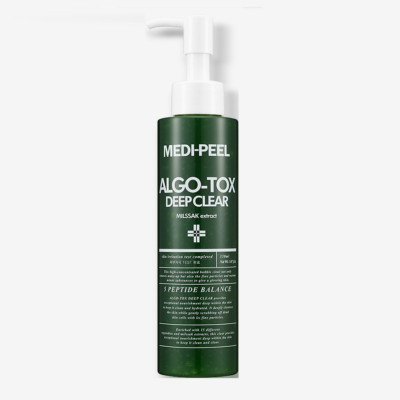 Medi-Peel Algo-Tox Deep Clear 150ml Sensitive Skin Mild Bubble Cleanser K-Beauty