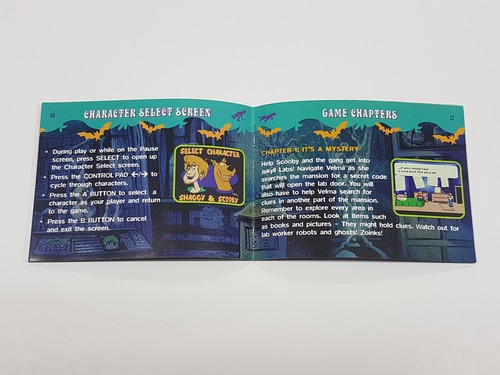 Scooby Doo Classic Creep Capers Authentic Nintendo Game Boy Color Manual Only * - Picture 14 of 23