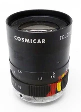 Cosmicar Television Lens 50 mm 1:1.8 -used-