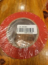 Floor Marking Tape - Red U-Line 3"x 180ft 8A384 VM124RD