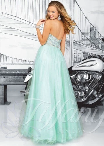 Tiffany green clearance dress