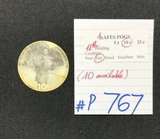 AAFES POGS, 11th Series/Printing,1 POG, 10¢ , #P767, FAIR