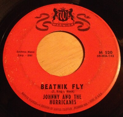 Johnny And The Hurricanes 45 Beatnik-Fly / Sand Storm