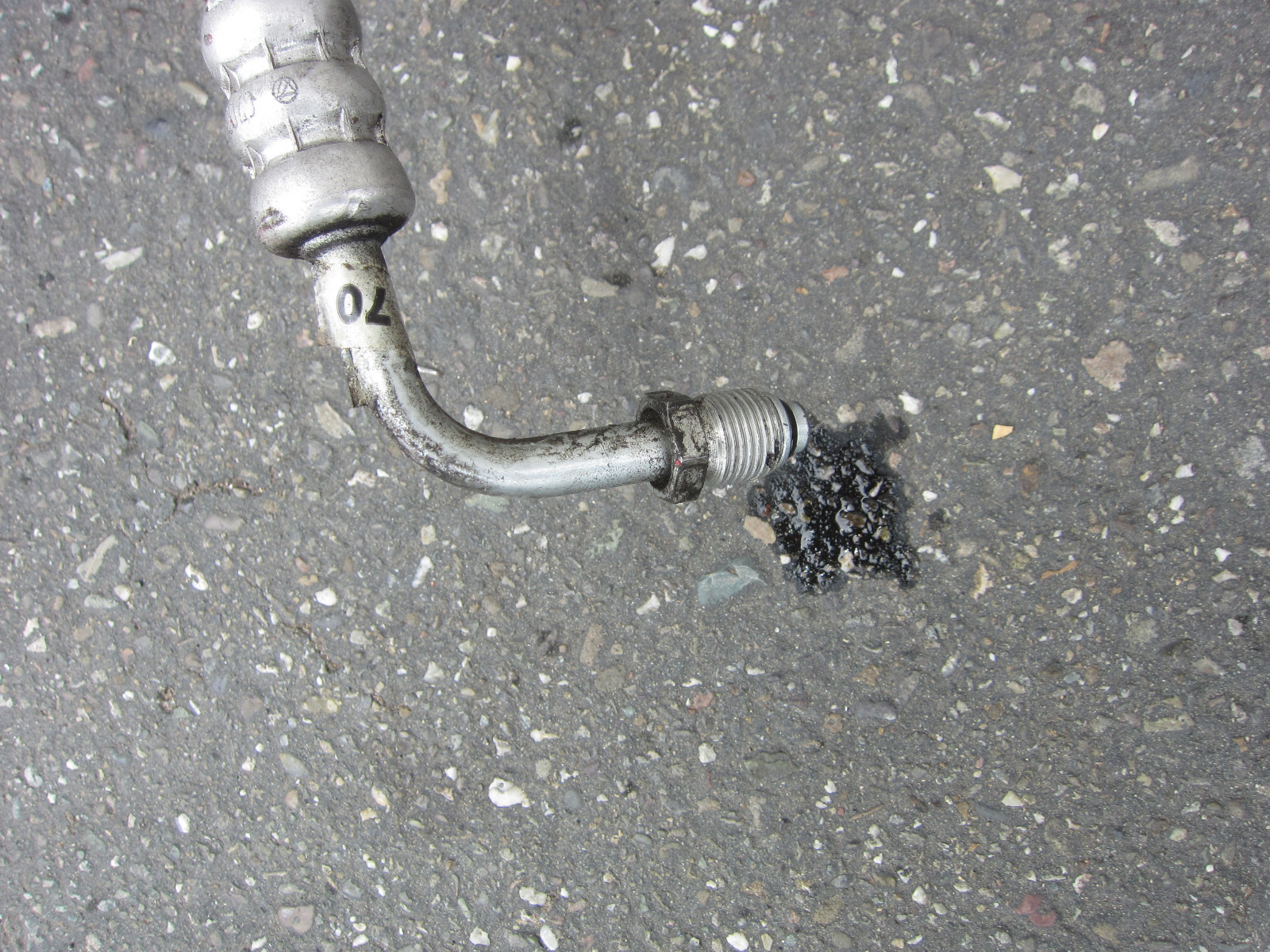 Ferrari 430 - LH Delivery Pipe From Union To Steering Box - Part# 211536