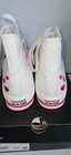 New Converse All Star EVA Lift Platform Kids Sneakers Shoes Size 5.5 White~Heart — photo 6