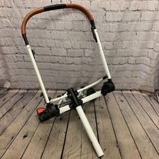 Quinny MOODD White Chassis with Brown Handle Rachel Zoe
