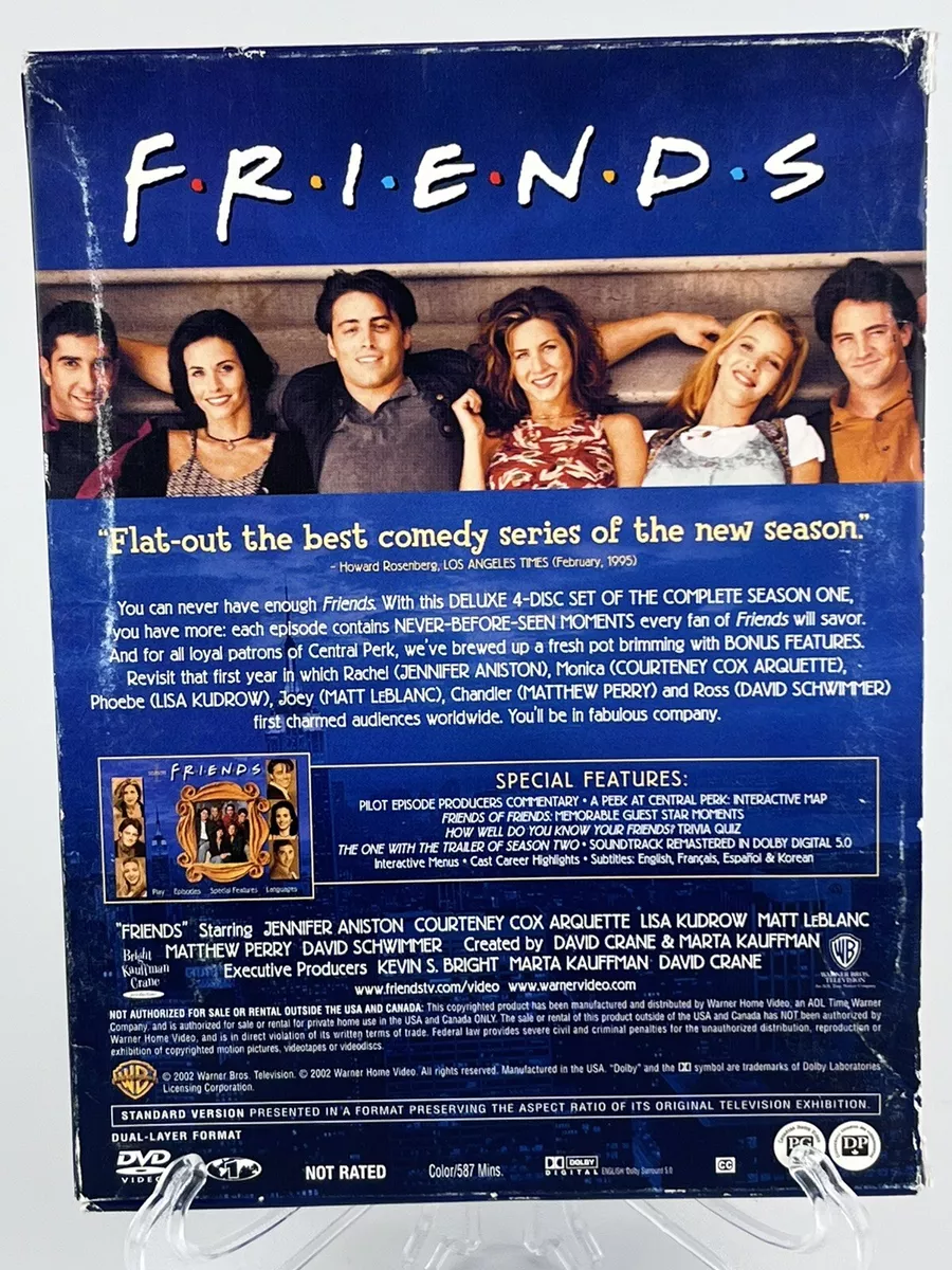 Friends - Seizoen 1 (DVD), Courteney Cox, DVD