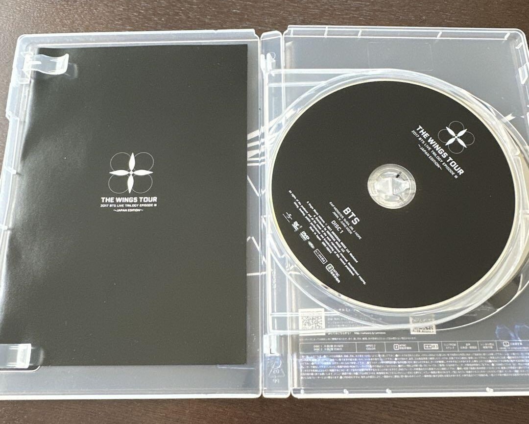 2017 BTS Live Trilogy Episode III The Wings Tour Japan Edition DVD