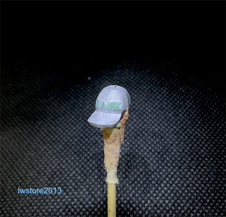 Cabeza de sombrero de hombre punk 1:18 tallada para figura de acción masculina de 3,75" juguetes corporales Foto 3 de 4