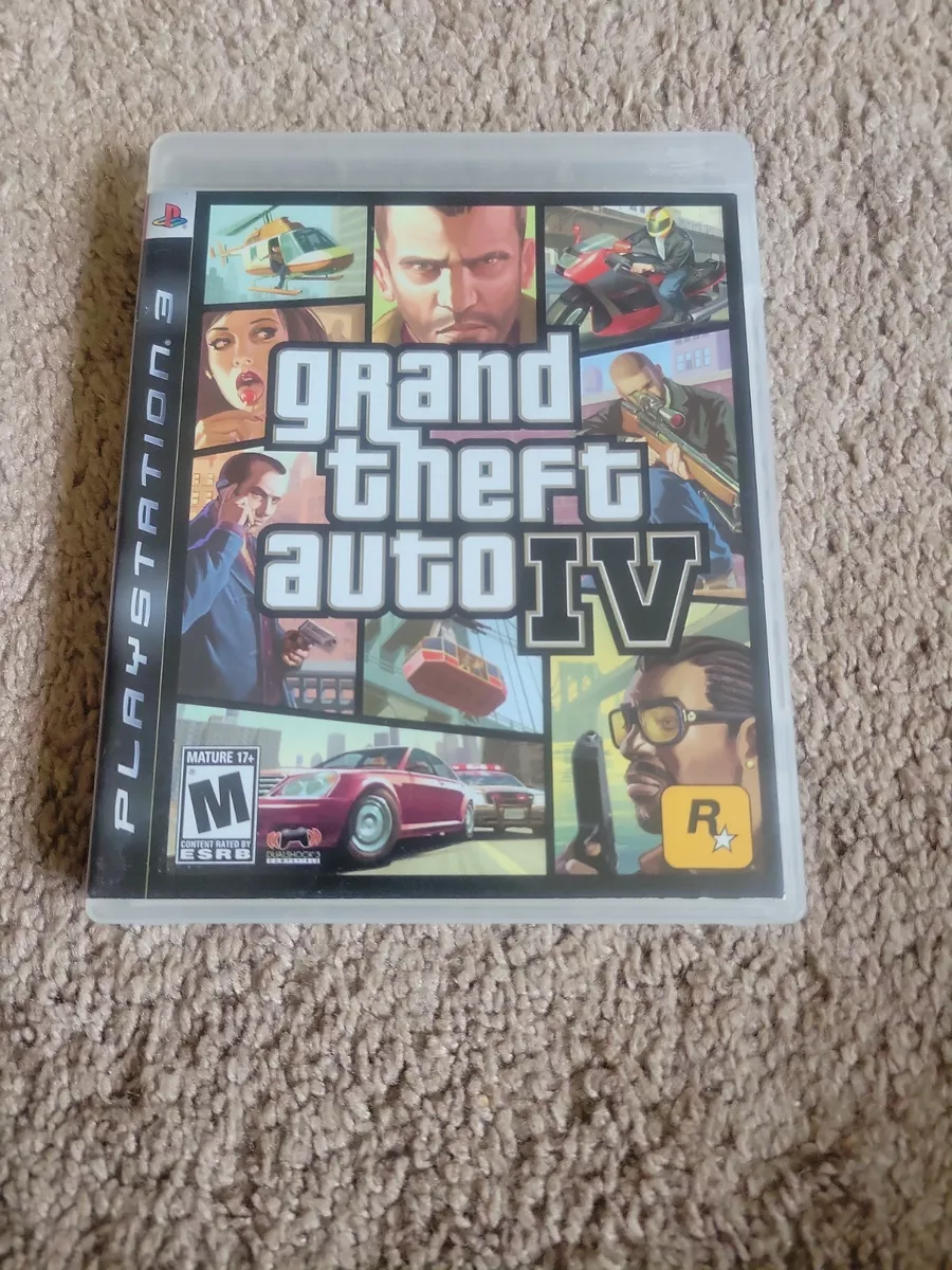 Grand Theft Auto IV, Rockstar Games, PlayStation 3, 710425370113 