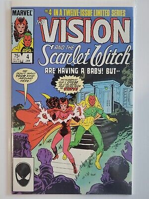 Vision and the Scarlet Witch #8 - Demon Busters (8.0) 1986