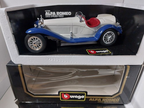 Bburago Alfa Romeo 2300 Spider 1932 1:18 In Box - Picture 6 of 8