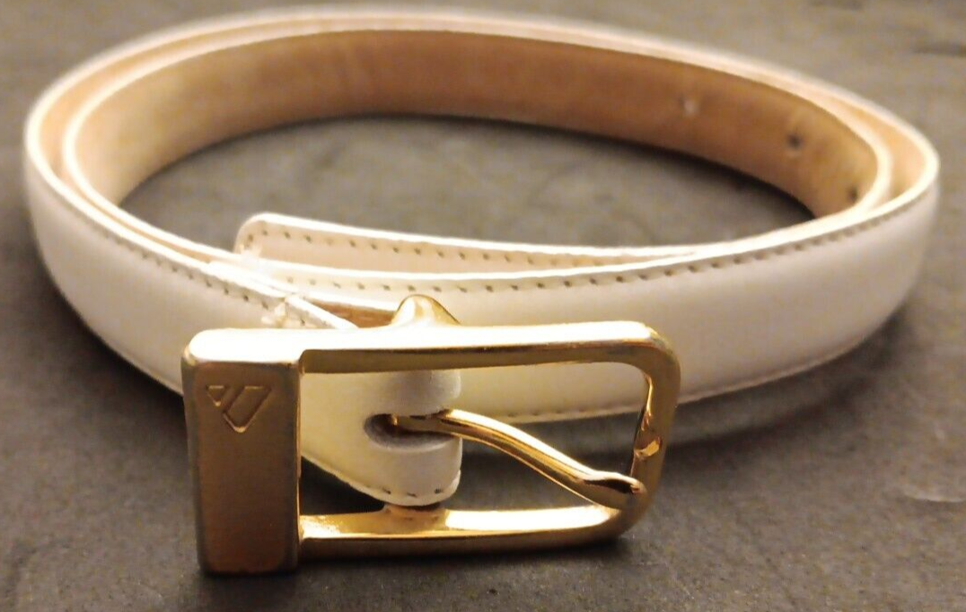 Vintage 80s Liz Claiborne Gold Women\'s Belt NOS NWT Marshall Field’s Liz Claiborne | Accessories | Liz Claiborne Dualtone  main image 3