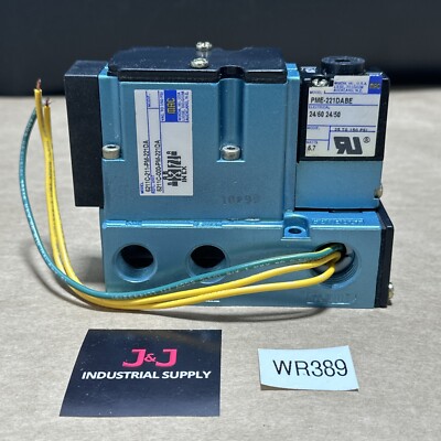 NEW NO BOX - MAC Valves 6211C-211-PM-221DA Pneumatic Solenoid Valve || WARRANTY!