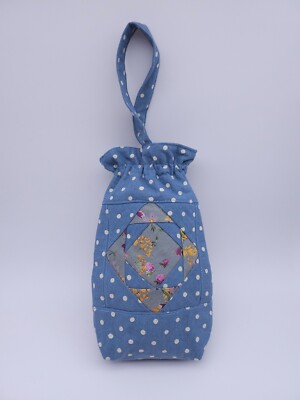 Handmade Pouch Handle Bag 10''