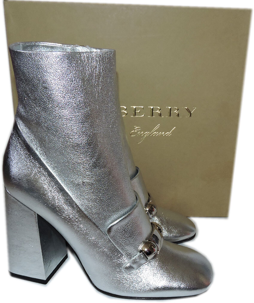 Burberry Ankle Boots Brabant Metallic 