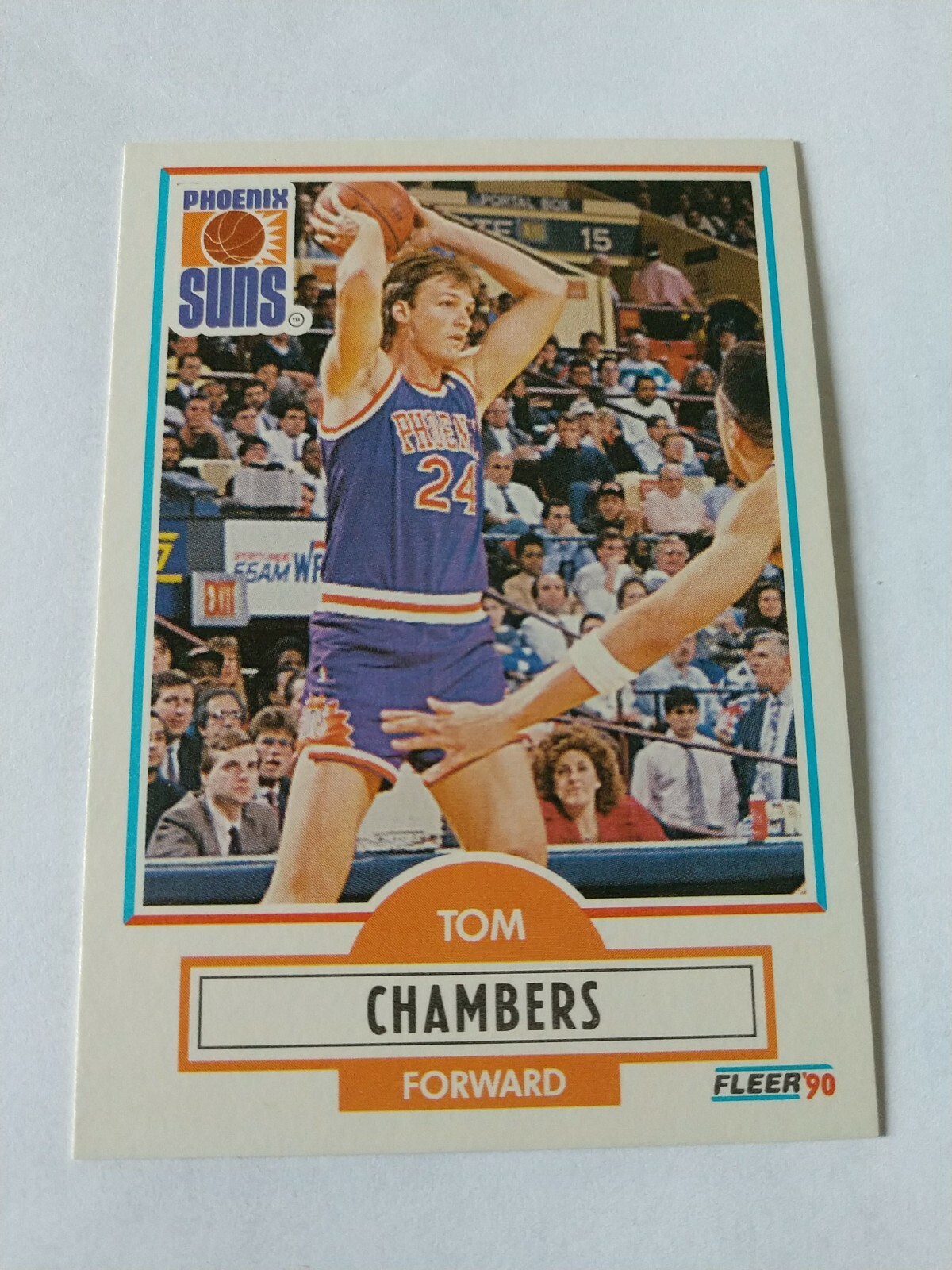 1990-91 Fleer Tom Chambers Phoenix Suns #146